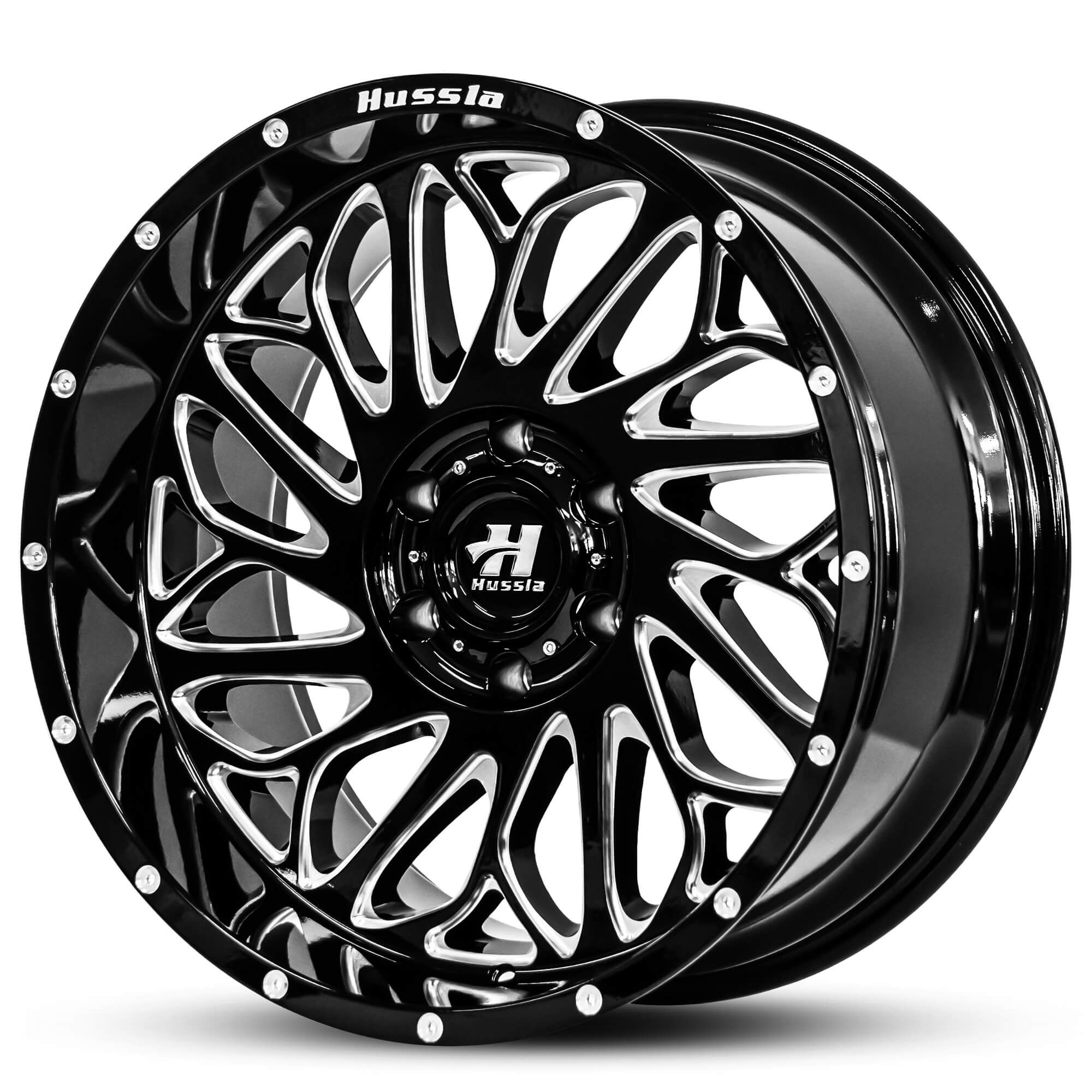 Wheel HUSSLA MAC 10 GLOSS BLACK